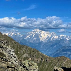 Monte Bianco Da Punta Pousset